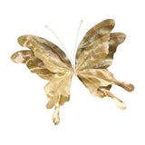 Maxbell 3D Artificial Butterfly Decor Wedding for Housewarming Festivals Living Room Light Gold