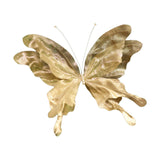 Maxbell 3D Artificial Butterfly Decor Wedding for Housewarming Festivals Living Room Light Gold