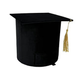 Maxbell Graduation Cap Gift Box for Grad Ceremony Practical Supplies Flower Gift Box Black