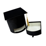 Maxbell Graduation Cap Gift Box for Grad Ceremony Practical Supplies Flower Gift Box Black