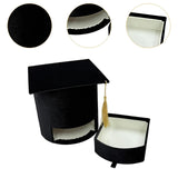 Maxbell Graduation Cap Gift Box for Grad Ceremony Practical Supplies Flower Gift Box Black