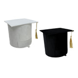 Maxbell Graduation Cap Gift Box for Grad Ceremony Practical Supplies Flower Gift Box Black