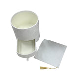 Maxbell Graduation Cap Gift Box for Grad Ceremony Practical Supplies Flower Gift Box White