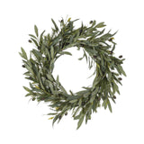Maxbell Artificial Olive Wreath Door Front with Olive Beans Living Room Olive Branch