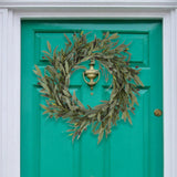 Maxbell Artificial Olive Wreath Door Front with Olive Beans Living Room Olive Branch