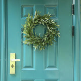 Maxbell Artificial Olive Wreath Door Front with Olive Beans Living Room Olive Branch