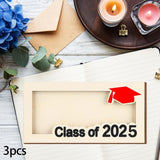 Maxbell 3x 2025 Graduation Money Holder Senior Gift DIY Premium Unique Congrats Grad Red