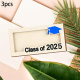 Maxbell 3x 2025 Graduation Money Holder Senior Gift DIY Premium Unique Congrats Grad Blue