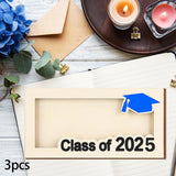 Maxbell 3x 2025 Graduation Money Holder Senior Gift DIY Premium Unique Congrats Grad Blue