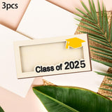 Maxbell 3x 2025 Graduation Money Holder Senior Gift DIY Premium Unique Congrats Grad Yellow
