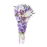 Maxbell Wedding Bouquet Fake Flowers Romantic Anniversary Ceremony Rustic Artificial