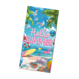 Maxbell Beach Party Decorations Door Cover Photo Backdrop for Birthday Festival Pool