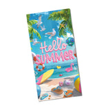 Maxbell Beach Party Decorations Door Cover Photo Backdrop for Birthday Festival Pool