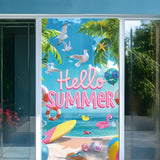 Maxbell Beach Party Decorations Door Cover Photo Backdrop for Birthday Festival Pool