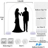 Maxbell Balloon Arch Kit Multifunction Easy Assemble for Engagement Birthday Holiday