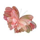 Maxbell Wedding Decor Artificial Butterfly Decoration for Outdoor and Indoor Banquet 40cmx47cm Pink