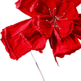 Maxbell Wedding Giant Flower Decoration Wedding Floral Arrangement for Party Holiday Red