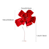 Maxbell Wedding Giant Flower Decoration Wedding Floral Arrangement for Party Holiday Red
