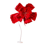 Maxbell Wedding Giant Flower Decoration Wedding Floral Arrangement for Party Holiday Red