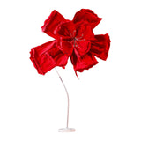 Maxbell Wedding Giant Flower Decoration Wedding Floral Arrangement for Party Holiday Red