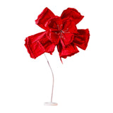 Maxbell Wedding Giant Flower Decoration Wedding Floral Arrangement for Party Holiday Red