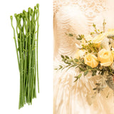 Maxbell 20Pcs Floral Wire Stems Decor for Flower Arrangements for Party Home Wedding