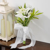 Maxbell Wedding Bouquet for Bride Bridesmaid Bridal Bouquet for Church Wedding Decor Style A