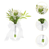 Maxbell Wedding Bouquet for Bride Bridesmaid Bridal Bouquet for Church Wedding Decor Style A