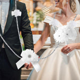 Maxbell Wedding Lasso Rope Symbolic Traditional Lazo Cord for Halloween Easter Party 6043