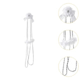 Maxbell Wedding Lasso Rope Symbolic Traditional Lazo Cord for Halloween Easter Party 6043
