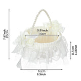 Maxbell Wedding Flower Basket Romantic for Special Occasions Church Wedding Ceremony