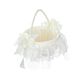 Maxbell Wedding Flower Basket Romantic for Special Occasions Church Wedding Ceremony