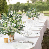 Maxbell 65 Pieces Artificial Eucalyptus Stems Decor for Wedding Farmhouse Restaurant