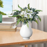 Maxbell Artificial Eucalyptus Leaves Stems Unique DIY Gift for Cafe Home Anniversary Style A