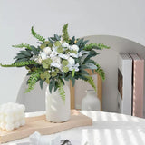 Maxbell Artificial Eucalyptus Leaves Stems Unique DIY Gift for Cafe Home Anniversary Style A