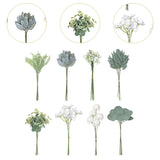 Maxbell Artificial Eucalyptus Leaves Stems Unique DIY Gift for Cafe Home Anniversary Style A