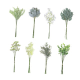 Maxbell Artificial Eucalyptus Leaves Stems Unique DIY Gift for Cafe Home Anniversary Style C