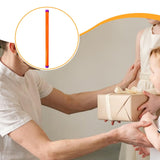 Maxbell Groan Tube Noise Maker Sound Tube Toy for Fools Day Christmas Birthday Party Orange