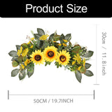 Maxbell Wedding Arch Flowers Flower Wreath for Table Centerpiece Wall Decor Ceremony