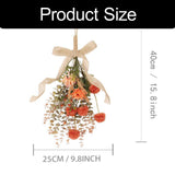 Maxbell Artificial Floral Swag for Front Door for Apartment Backyard Fireplace