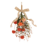 Maxbell Artificial Floral Swag for Front Door for Apartment Backyard Fireplace