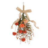 Maxbell Artificial Floral Swag for Front Door for Apartment Backyard Fireplace