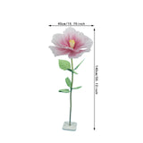 Maxbell Artificial Flower Lifelike Romantic Floral Arrangement for Home Event Garden Pink