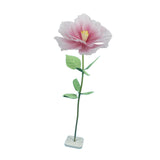 Maxbell Artificial Flower Lifelike Romantic Floral Arrangement for Home Event Garden Pink