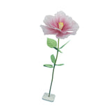 Maxbell Artificial Flower Lifelike Romantic Floral Arrangement for Home Event Garden Pink