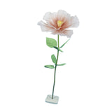 Maxbell Artificial Flower Lifelike Romantic Floral Arrangement for Home Event Garden Orange Pink