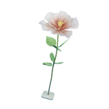 Maxbell Artificial Flower Lifelike Romantic Floral Arrangement for Home Event Garden Orange Pink
