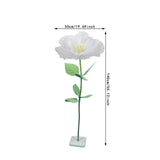 Maxbell Artificial Flower Realistic Elegant Floral Arrangement for Event Garden Home White