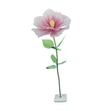 Maxbell Artificial Flower Realistic Elegant Floral Arrangement for Event Garden Home Pink