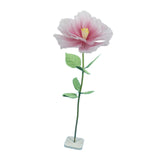 Maxbell Artificial Flower Realistic Elegant Floral Arrangement for Event Garden Home Pink